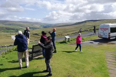 Wake up to yorkshire dales’ green hills, taste wensleydale cheese in hawes, wander bolton castle, and visit the world’s oldest sweet shop. small group tour with pickup.