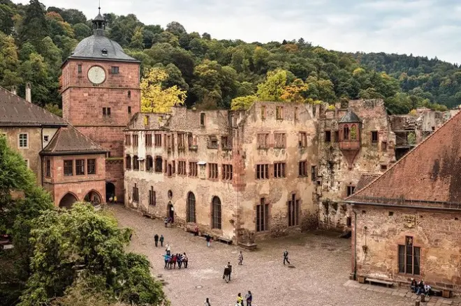 Heidelberg Castle & Old Town Tour from Frankfurt