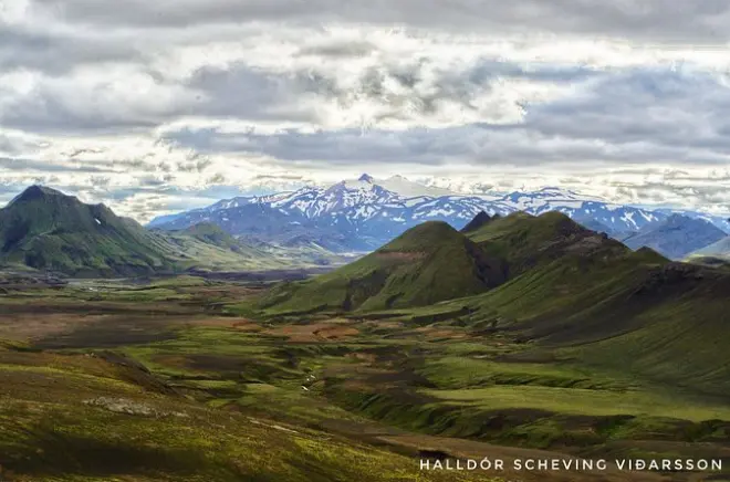 Super jeep photo dans les hautes terres de Laugavegur, Islande