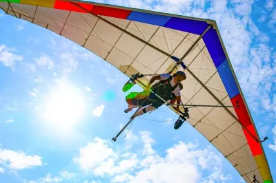 Hang Gliding Tandem Flight over Lookout Mountain: 3000'