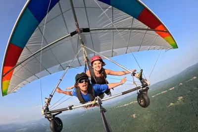 Vol en deltaplane tandem à Lookout Mountain : Apprenez à piloter