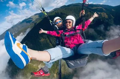 Paragliding in Zell am See Kaprun: Tandem Flights