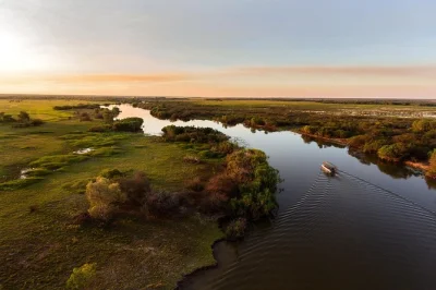 Watch crocodiles glide by and spot rare birds on a corroboree billabong cruise, with stops at fogg dam & wetland view top centre. includes pickup & lunch.