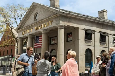 Walk boston’s revolutionary streets with a small group, hear real stories from an expert guide, and end with a surprise tea party by the harbor. includes faneuil hall & north end.