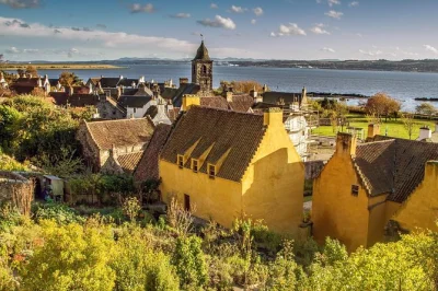 Step into outlander’s world on this edinburgh day trip—see linlithgow palace, blackness castle, and culross village with a guide. includes transport and live commentary.