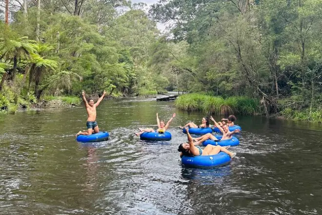 Flutuação no rio Upper Yarra: Passeio autoguiado com corredeiras