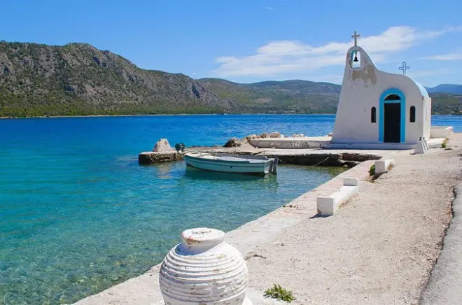 Excursion à Loutraki : Mont Gerania, temple, lac Vouliagmeni