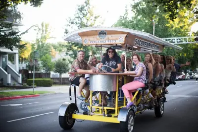 Sacramento Beer Bike: 2 Stunden Barhopping in Downtown