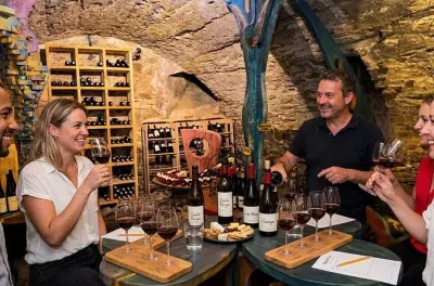 Tour de vinho em Český Krumlov: Arte de Schiele e degustação