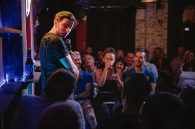 Dark Comedy Live in Soho: 3 Pro Comics