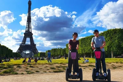 Feel the rush of paris on a segway tour past 12 landmarks, from eiffel tower to pont alexandre iii, with photo stops and a local guide. includes gear & training.