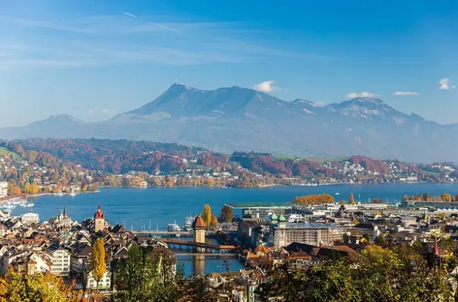 Luzern Rundgang: Kapellbrücke, Schloss & Löwendenkmal