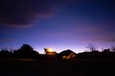 Feel the silence of the atacama night sky, guided stargazing, telescopes, astrophotography, and a campfire with wine and snacks. includes pickup & local guide.