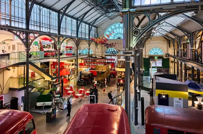 London Transport Museum One Day Ticket: Red Buses & Tube Trains