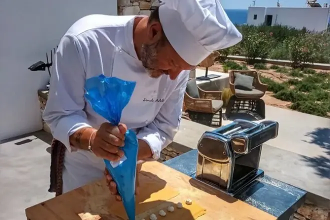 Pasta making class in Paros: Handmade pasta and Italian food
