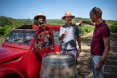 Tour del vino nel Languedoc da Montpellier: 2CV e due cantine