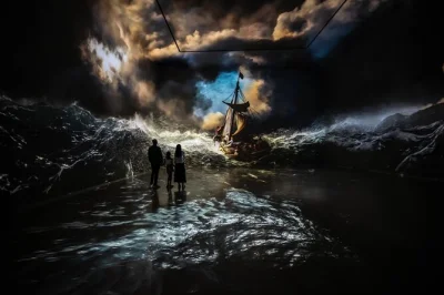 Lose yourself in london’s frameless immersive art galleries, with 360° visuals, curated soundscapes, and evening access. includes entry ticket and café bar.