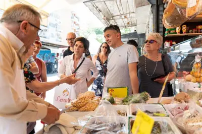 Pienza : Cours de cuisine avec visite du marché, pâtes et tiramisu