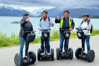 Hear eagles, cruise juneau’s coast by segway, walk tongass rainforest trails, and snack on a quiet beach—includes gear, snacks, and local guide throughout.