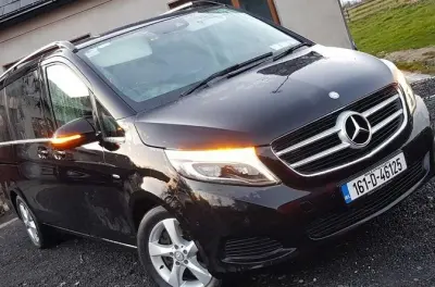 Transfert privé Cork aéroport de Dublin en Mercedes 7 passagers