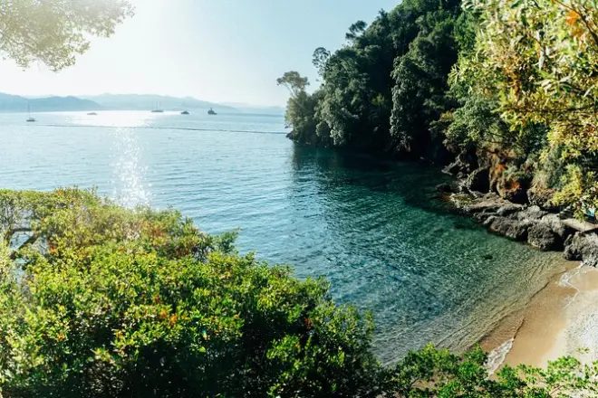 Snorkel na baía de Paraggi: Pradaria de Posidonia e vida marinha