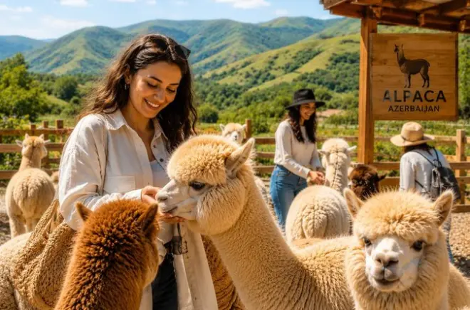 Da Baku alla fattoria Alpaca di Shamakhi: Nutri e fotografa alpaca