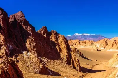 Valle de la Luna et lagunes cachées : Coucher de soleil à Atacama
