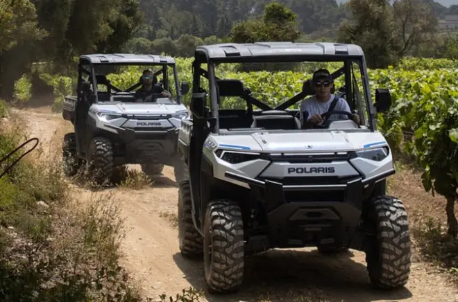ATV-Fahrt in Cassis: Elektrischer Buggy durch Weinberge und Wald