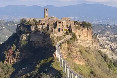 Civita di Bagnoregio et parc des monstres depuis Civitavecchia