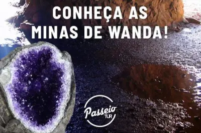 Tour a minas Wanda desde Puerto Iguazú: Piedras y almuerzo