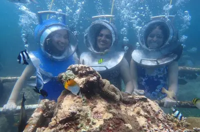 Caminhada subaquática em Nusa Dua: Passeio com capacete de oxigênio