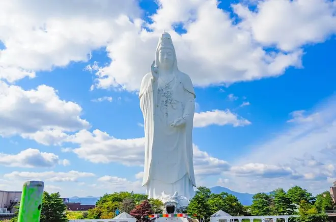 Sendai Kitayama Gozan & Daikannon-Statue: Halbtagestour zu Fuß