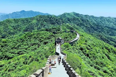 Muralha da China Mutianyu saindo de Shanghai: Teleférico incluso