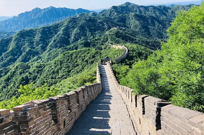 Muralha de Mutianyu e trem-bala saindo de Shanghai, passeio privado