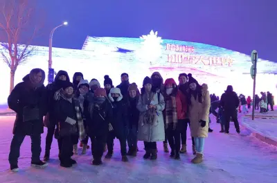 Harbin Ice and Snow World: Zwei Orte, Start am Nachmittag