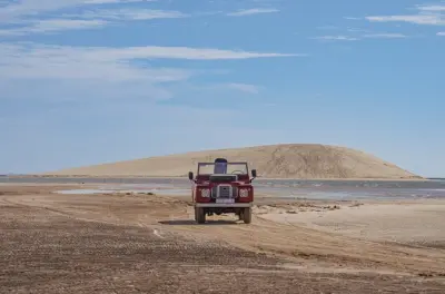 Safari en el desierto de Dakhla: Land Rover y sandboard
