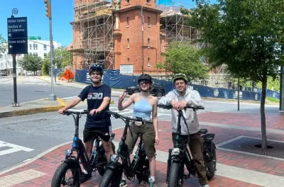 Tour de e-bike em Asheville: Distrito das artes e Grove Arcade