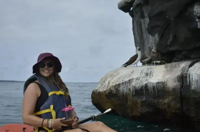 Kayak dans la baie Franklin Galápagos : Faune et snorkeling