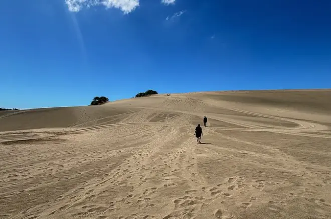 Dune e saline di Baní: Percorso privato, lagune rosa