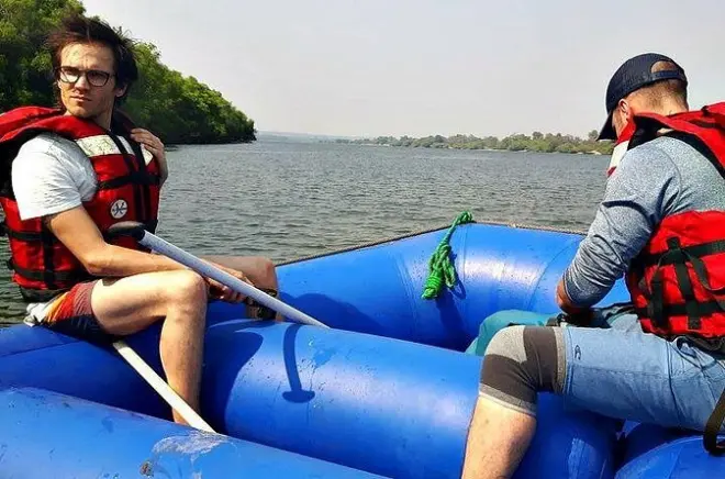 Oberer Sambesi Rafting-Tour: Tierbeobachtungen vom Wasser aus