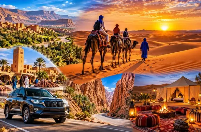 Tour privado de 3 días por el Sahara de Errachidia a Merzouga