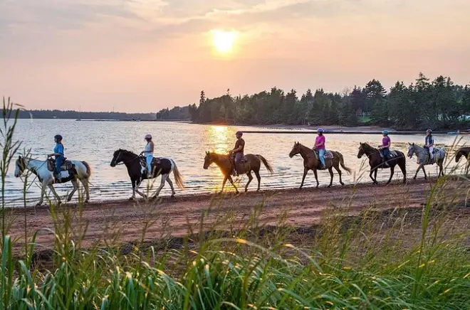 Brudenell trail ride: Equitazione a Prince Edward Island