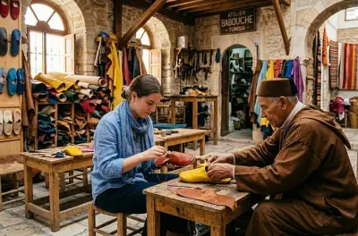 Haz babuchas en la medina: Aprende con un maestro artesano