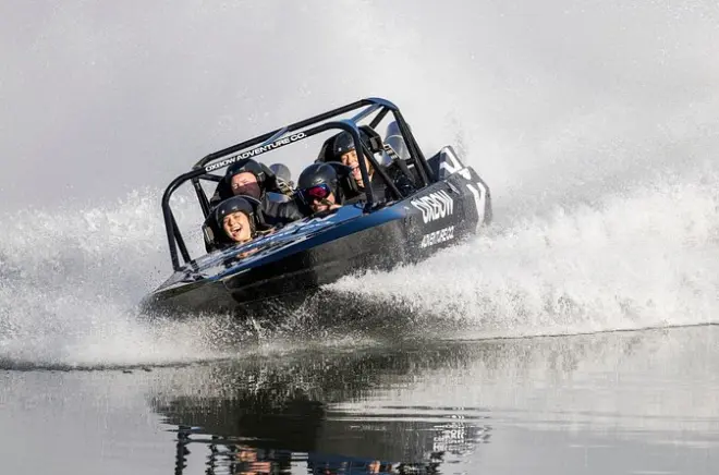 Jet boat e tiro ao prato em Queenstown