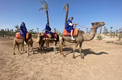 Marrakech depuis Casablanca : Médina, chameau et palais inclus