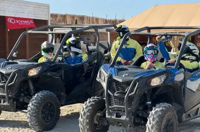Passeio de buggy Can-Am 1000cc em Dakhla até Speed Spot