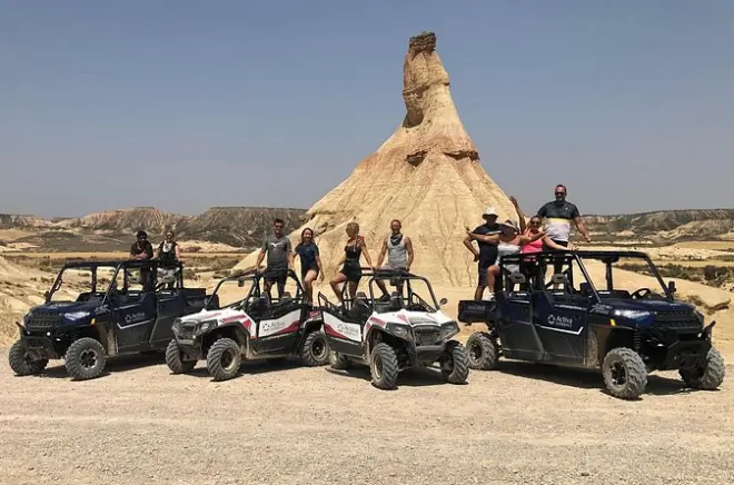 ATV-Tour Bardenas Reales: 4 Stunden Buggyfahrt mit Guide