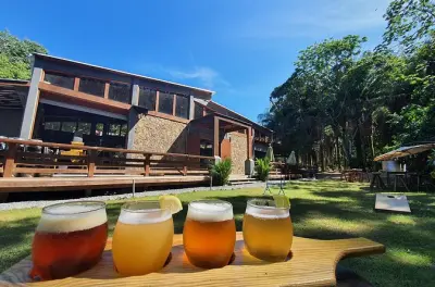 Bier- und Essenstasting bei Roatan Island Brewing Company
