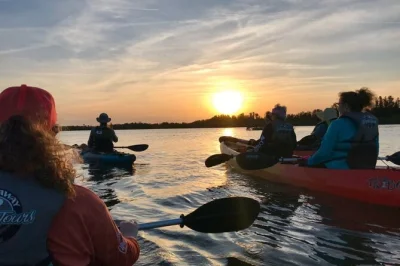 Feel the magic of florida’s indian river lagoon on a night kayak tour with glowing comb jellies, gentle guides, and all gear included. book for winter months.