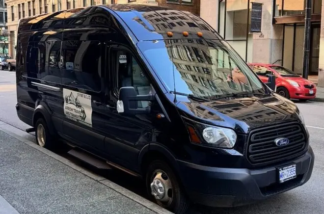 Transfert privé de Whistler à Vancouver : Dépose flexible